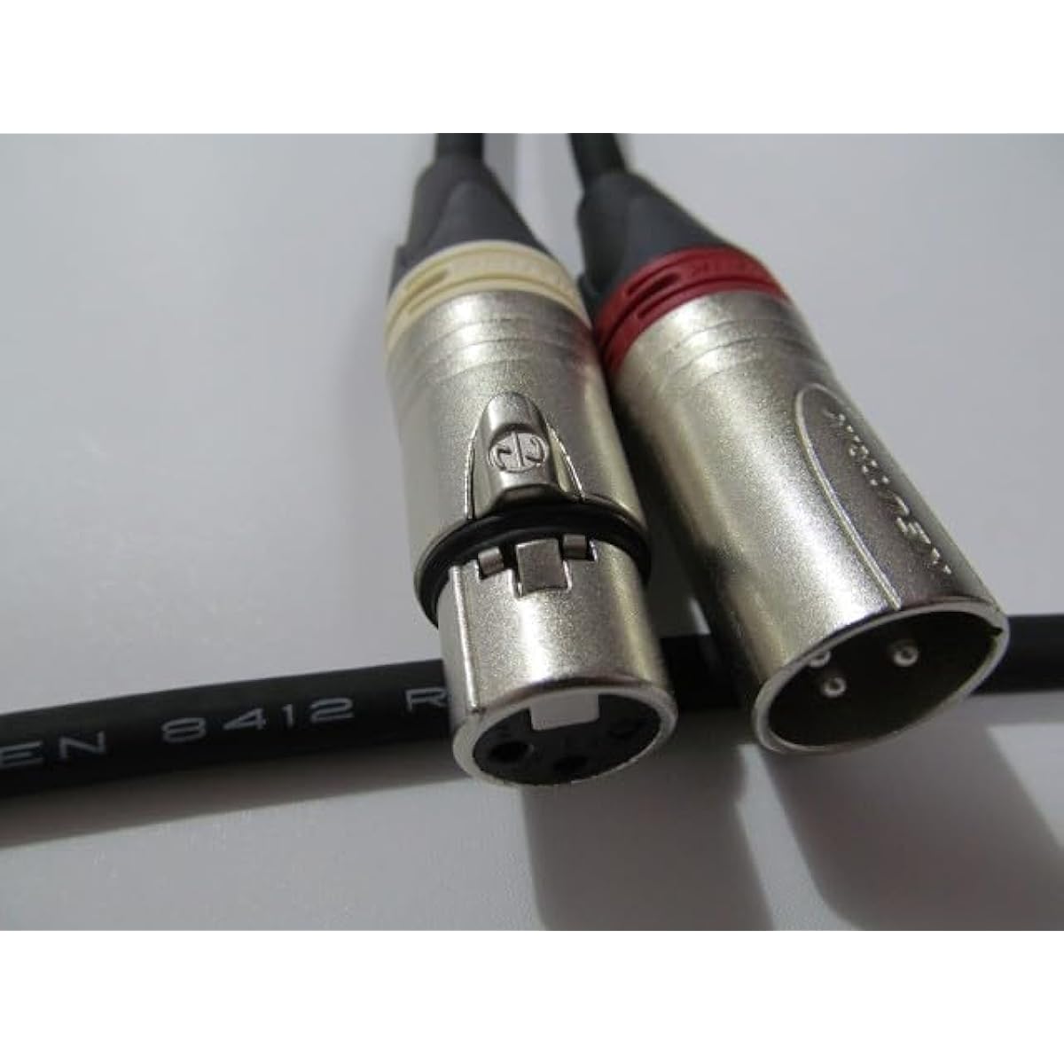 [AUDIO YAMATO] XLR cable, set of 2 | Cable: BELDEN 8412 | Plug: NEUTRIK (3.5m)