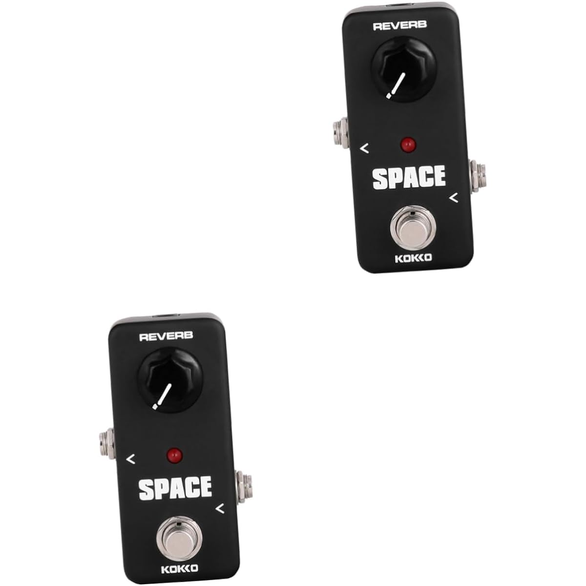 VICASKY 2pcs Soul Food Mini Effect Pedal True Bypass Effect Pedal Dual Electric Guitar Processor Tuner Pedal True Bypass Guitar Effect Space
