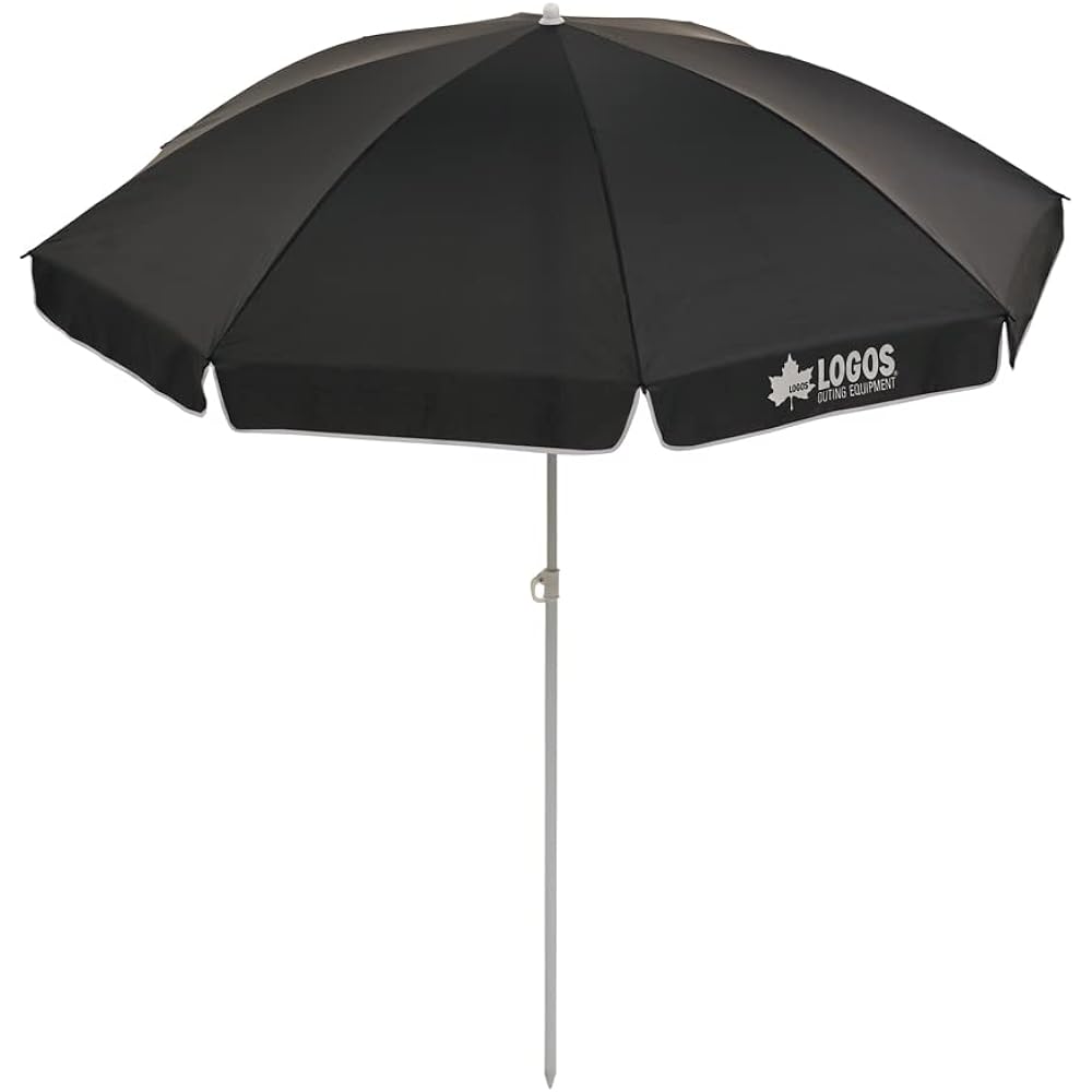 LOGOS 200UV Parasol Tilt Shadow Black 69600067