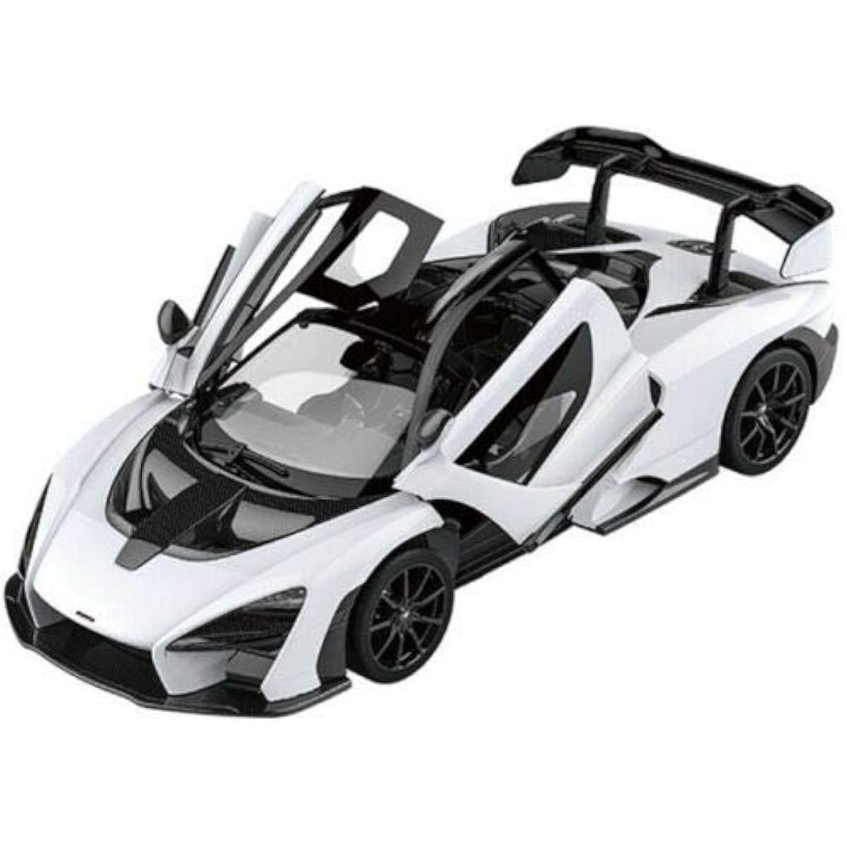 RASTAR RC Car | 1/14 2.4Ghz Scale McLaren Senna Radio Remote Control R/C Toy Car Model Vehicle for Boys Kids White