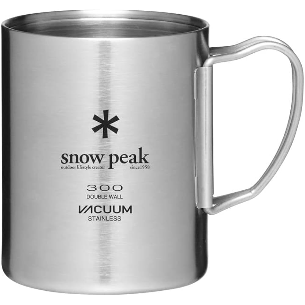 Snow Peak Outdoor Play Set Vacuum Mug Pair Set FK-273