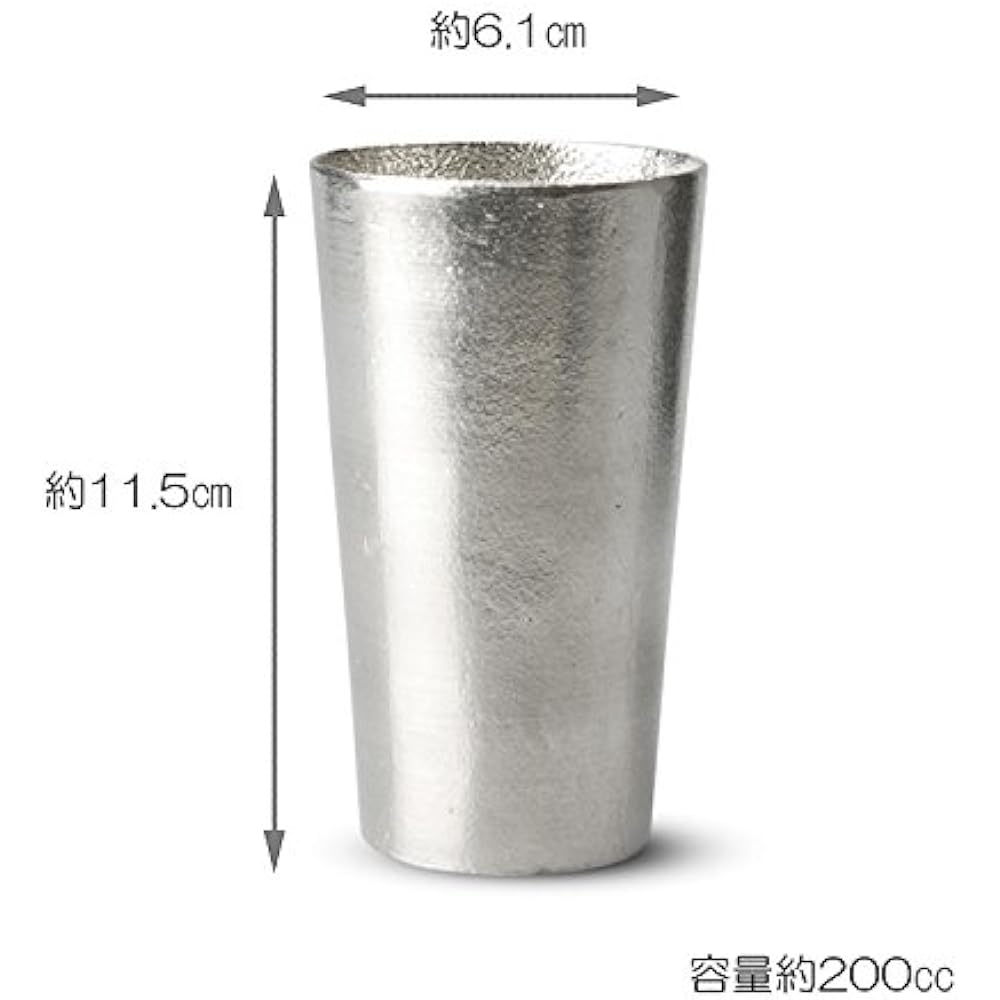 Nousaku Beer Cup Approx. 270cc [100% Tin] 501330