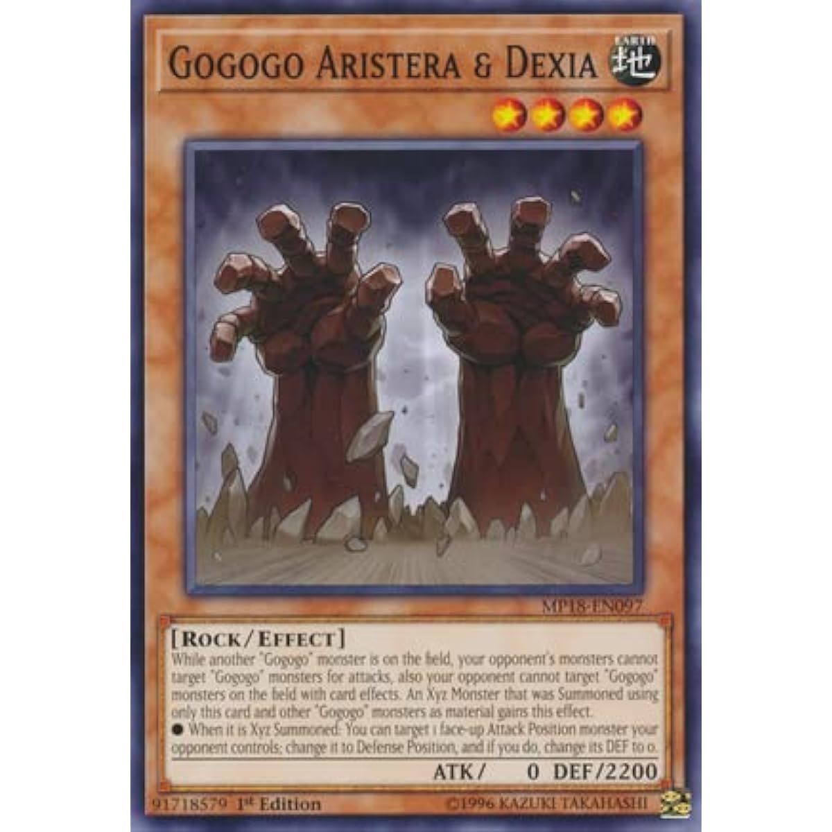 Gogogo Aristera & Dexia - MP18-EN097 - Common - 1st Edition