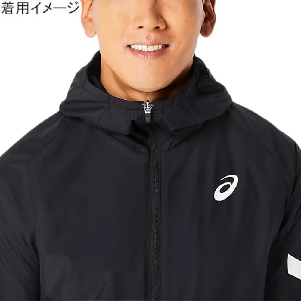 [ASICS] Training Wear A-I-M Back Mesh Windbreaker Hoodie 2031E256 Men's
