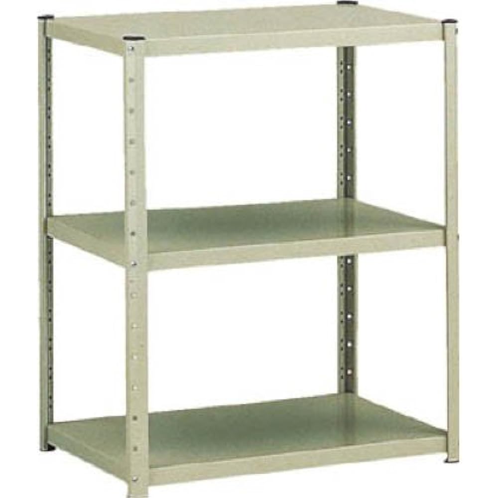 TRUSCO Soft Rack W600XD400XH740 3 Tier Black SL-0703S-BK