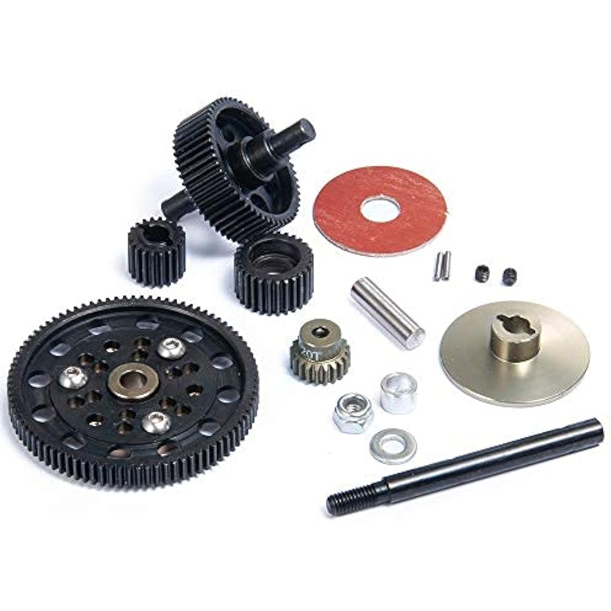 Heavy Duty Steel Metal Transmission Gear Set for 1/10 RC Car Axial SCX10 Gearbox