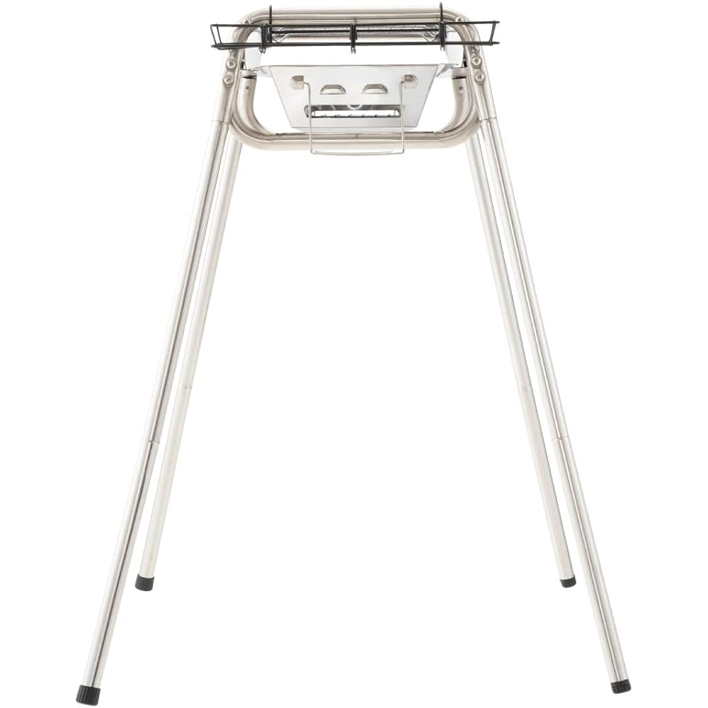 LOGOS eco-logosave Modern Slim Grill L Complete 81061660 Camping Outdoor Barbecue Bonfire Stainless Steel