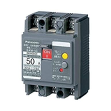 Panasonic Earth Leakage Breaker BKW-60 Type 3P3E with OC 50A 30mA (combined with overcurrent protection) BKW35031