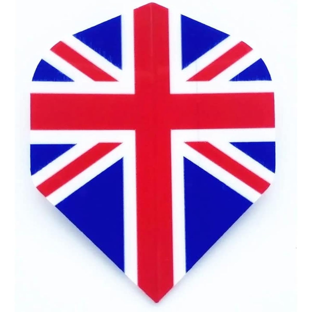 Dartfellas British UK England 75 Micron Strong Standard Dart Flights (3 Sets - 9 Flights)