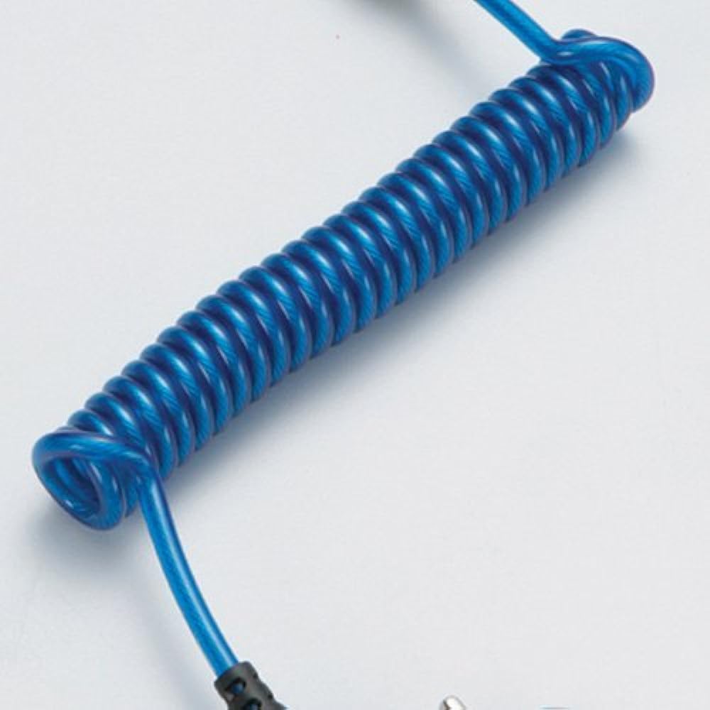 PROBLUE Coil type current hook 2 AC-94-2 Drift dive blue
