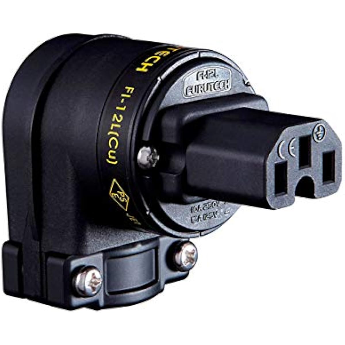 FURUTECH L-shaped inlet plug (FI-12LCU) FI-12LCU