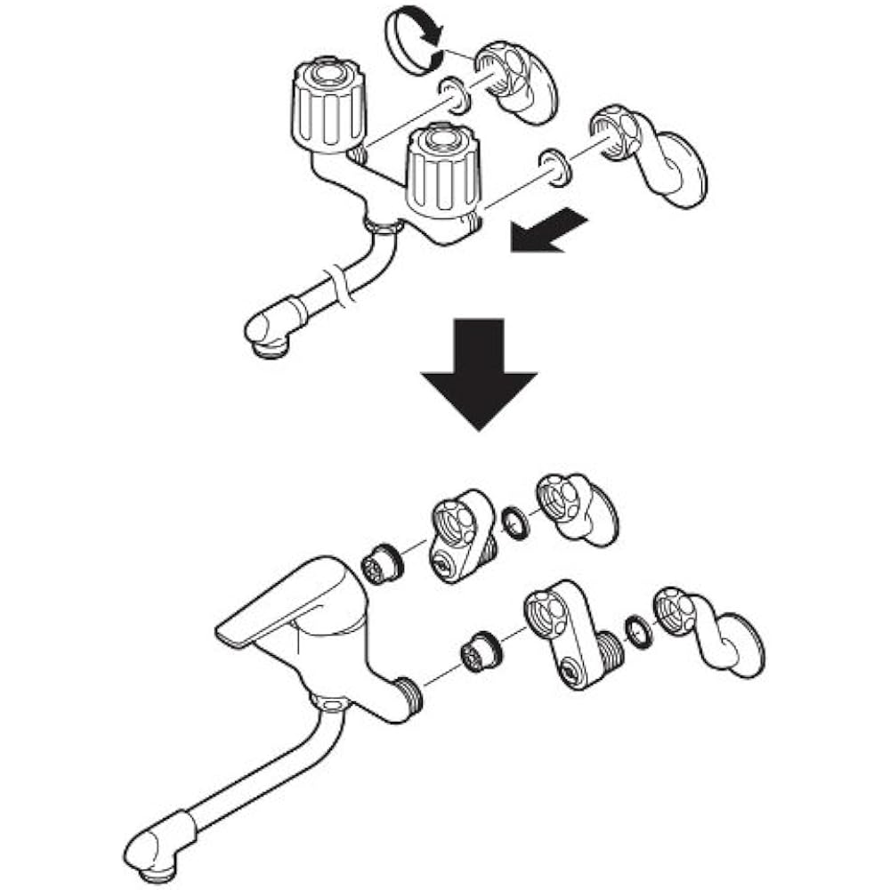 SANEI (Sanei Faucet Manufacturing) [Faucet fittings] Functional faucet≫Single mixer faucet for bathroom CK1700D-2
