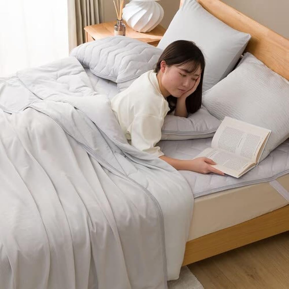 Nitori Double-sided cool blanket n-s double size N cool WSP gray NITORI 7585305