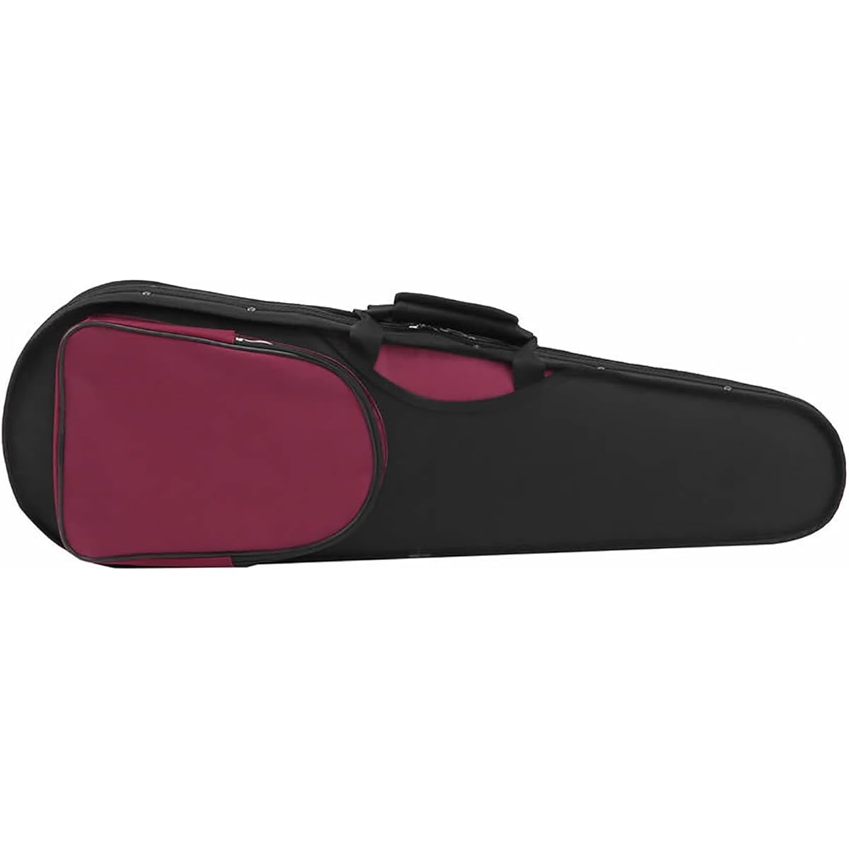 Violin Case Lightweight Carrying Handle Thick Fabric Violin Grand Piano Case (Color: Black, Size: 3/4)