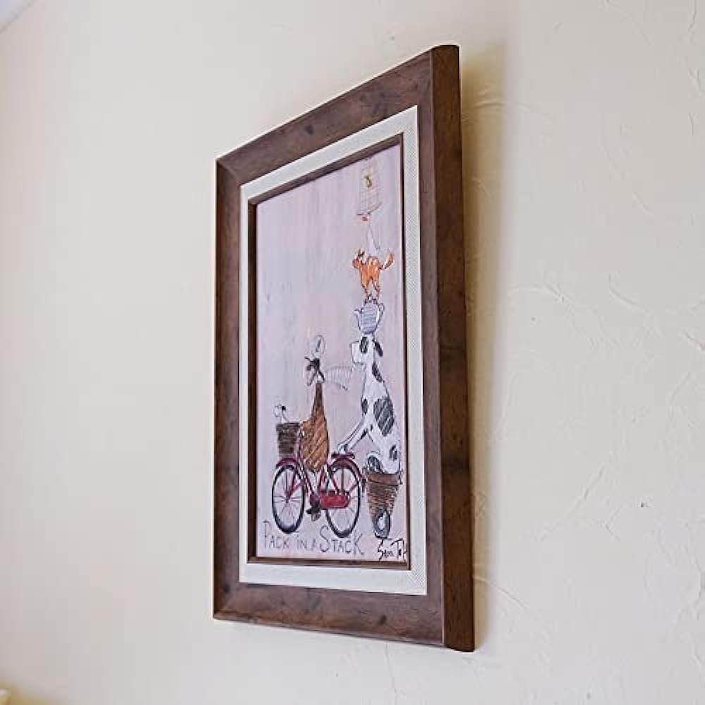 Sam Toft Pack in Stack Sam Toft Gel Processed Painting Interior Wall Hanging Painting Framed British Artist