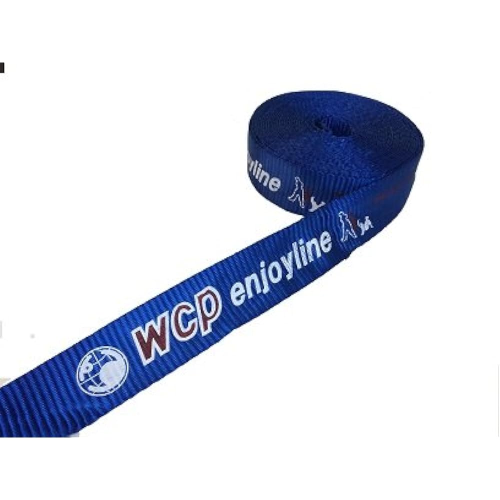 [Slackline] [WCP Slackline] enjoyline 12m (with tree wear) tightrope walker with storage bag for beginners