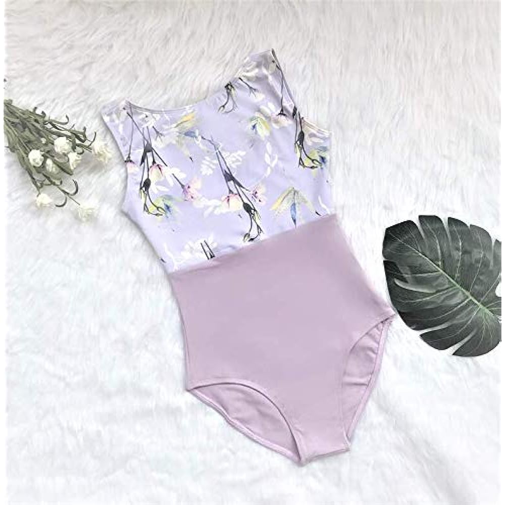 [Pro Dance] ProDance Floral Boat Neck Leotard Ballet Cute Cheap PLT002MA