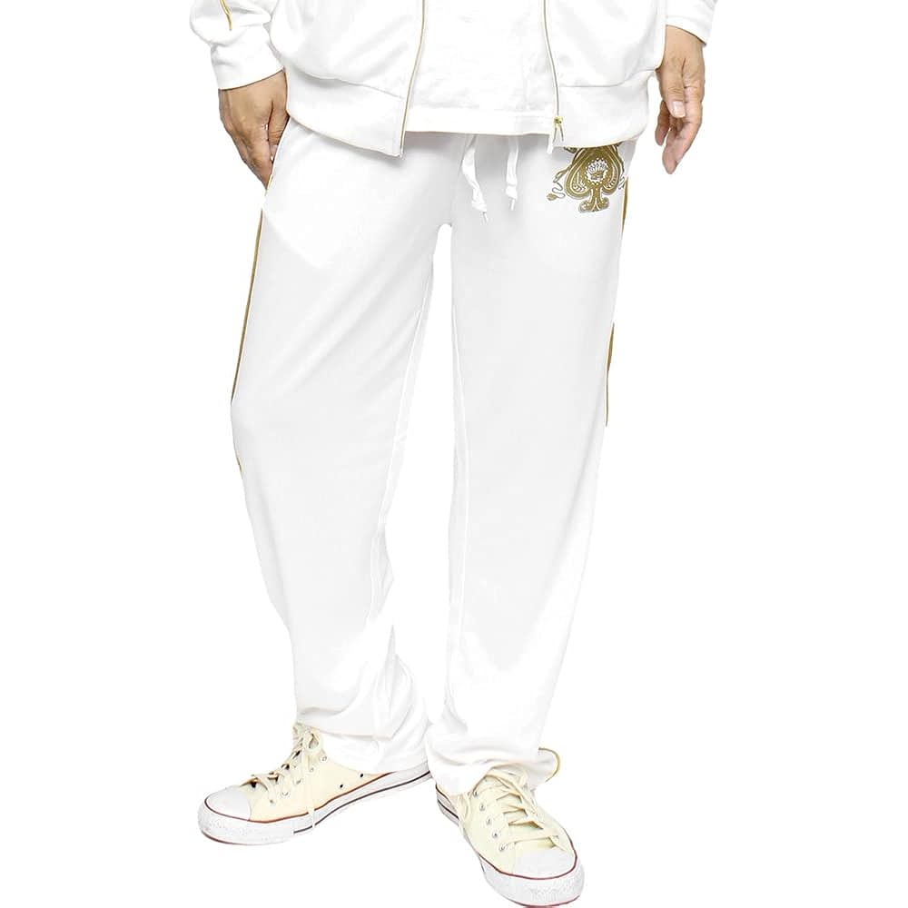 [One Colors] Men's Setup, Large Size, Long Sleeve, Short Sleeve, Full Zip, Blouson, Easy Pants, Piping, Jersey