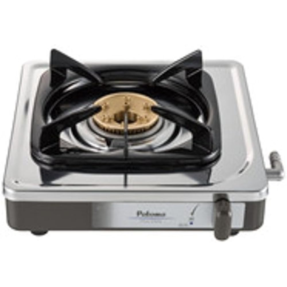 Paloma Gas Table Stove (Single Stainless Steel Type) PA-E18S 13A For City Gas