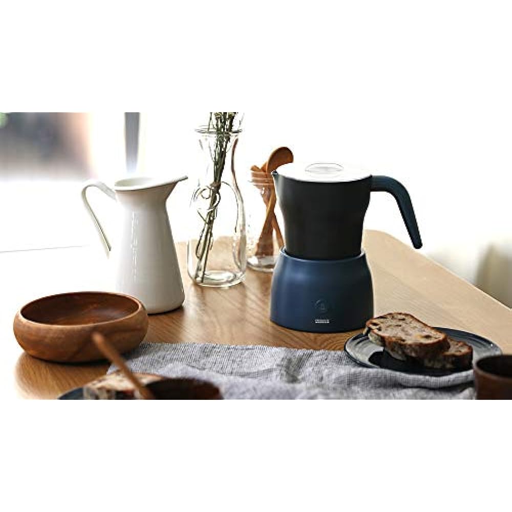 PRISMATE Home Cafe Maker Moco mini with fun recipe book PR-SK015 (Navy (NV))