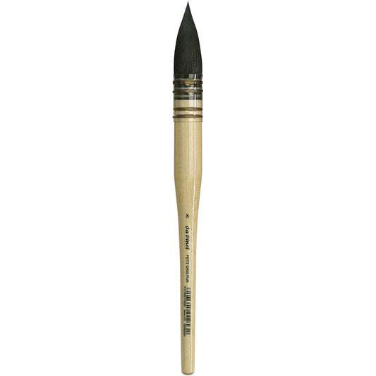 Da Vinci Watercolor Brush Series 418 Blue Squirrel No. 8 Round 202150