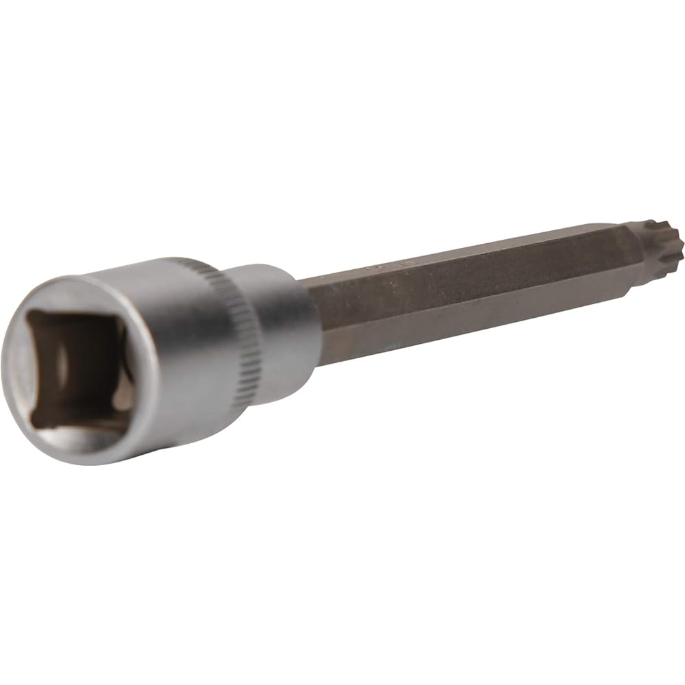 KS Tools 1/2" Spline Bit Socket Length 140mm M9 BT022953