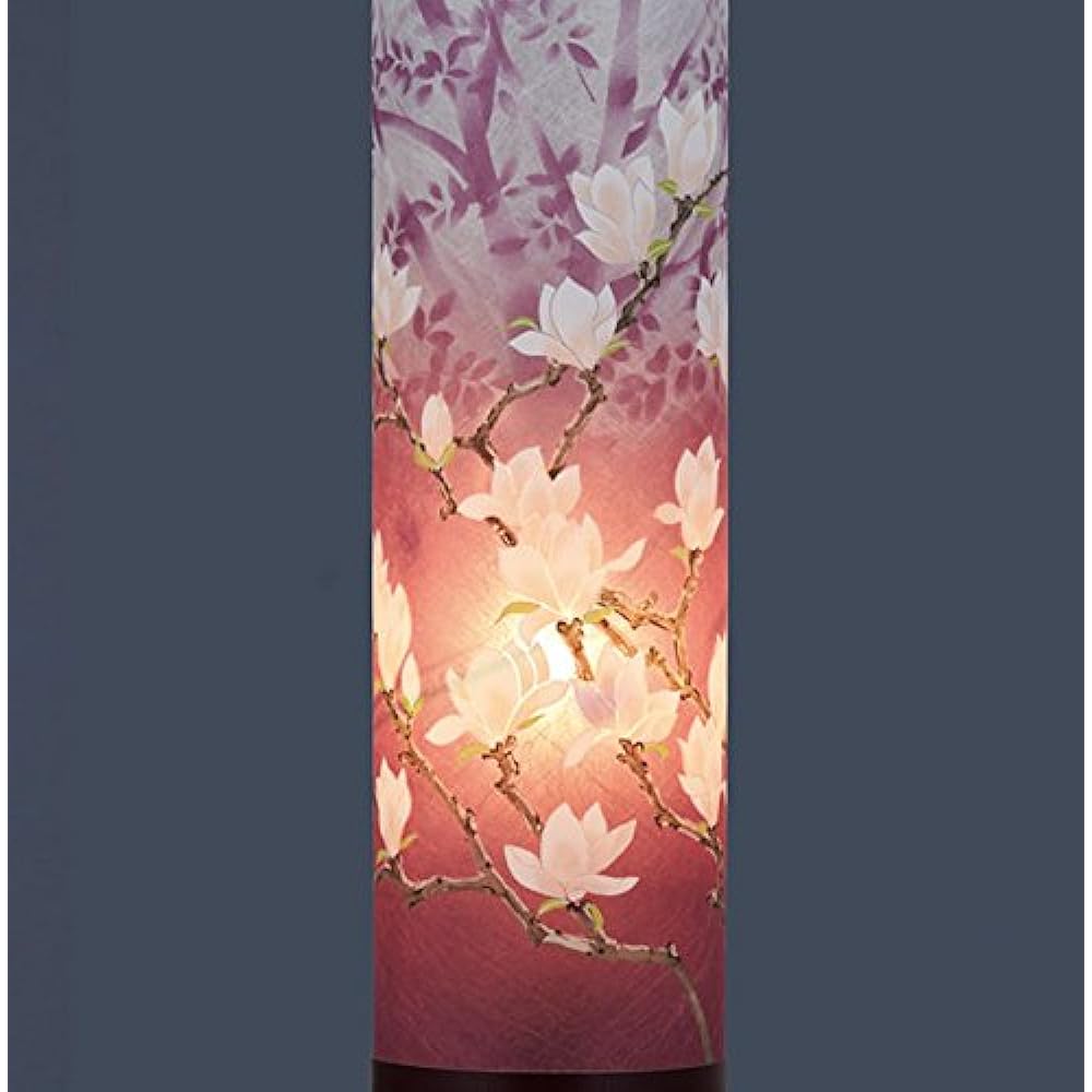 Kyoto Buddhist Altar Hayashi Bon Lantern Bon Lantern [Reizen Lantern Musouka No. 3 with Rotating Tube Wooden (1 piece)] Height 47cm [Kyoto Buddhist Altar Hayashi Original Cross Set]