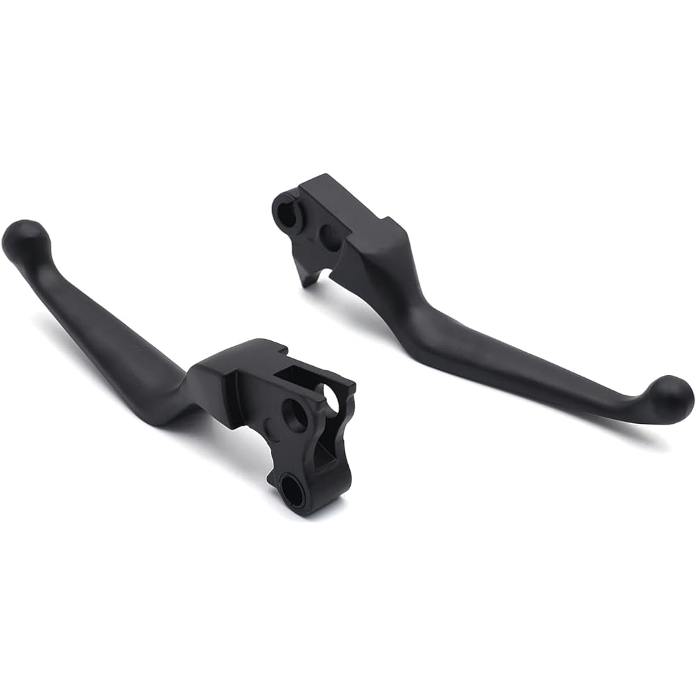 HTTMT MT241-027- Brake Clutch Hand Lever Harley 1996-2003 XL/1996-2007 Dyna Touring/1996-2007 Softail Black