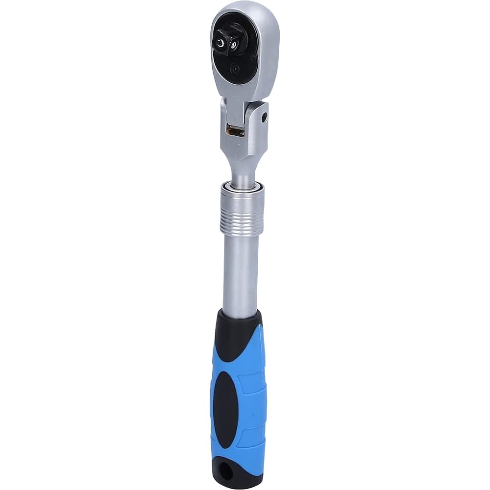 KS Tools 3/8 Inch Telescoping Reversible Ratchet with Flexible Head (250 - 350 mm) BT021997