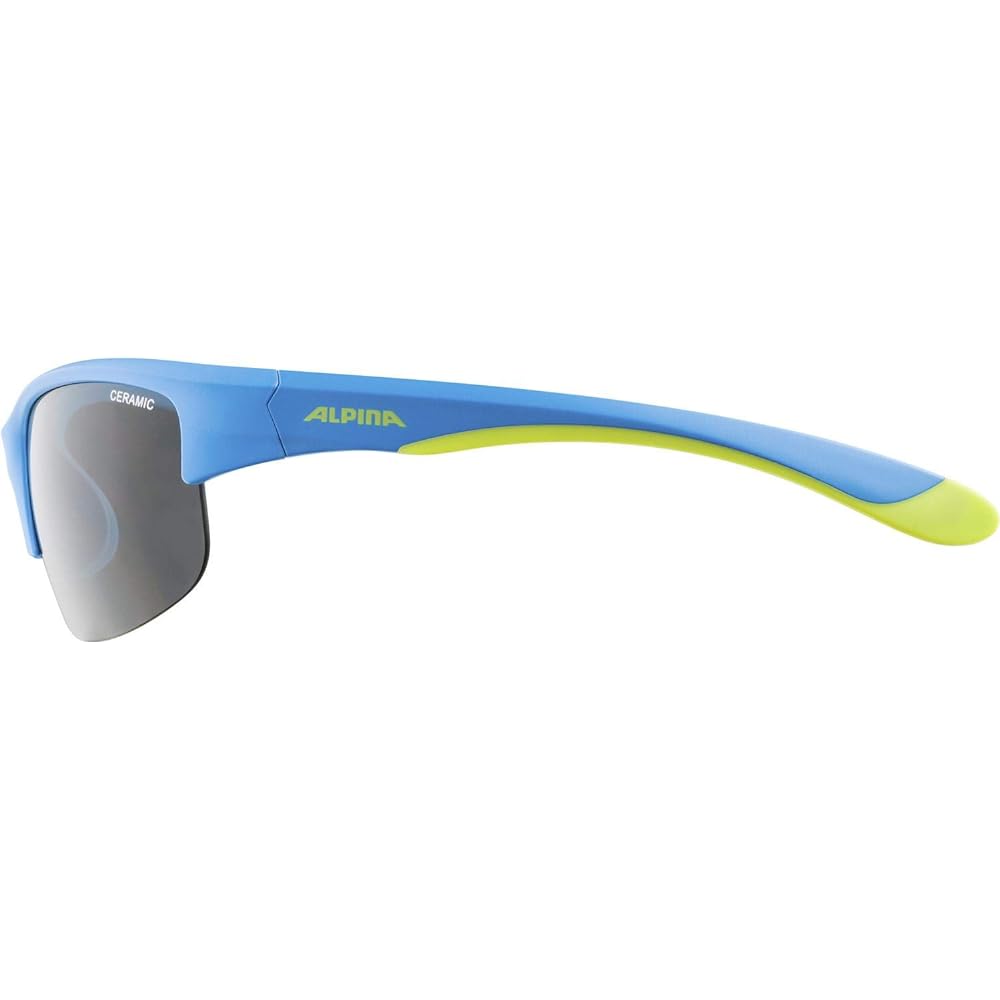 [Alpina] Children's Sunglasses FLEXXY YOUTH HR Kids Blue Lime Matte one size