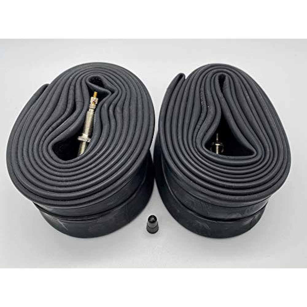 Set of 2 Continental MTB Presta tube 27.5x1.75-2.5 (47-584/62-584) Valve length 42mm [Simple package version] [Parallel import goods]