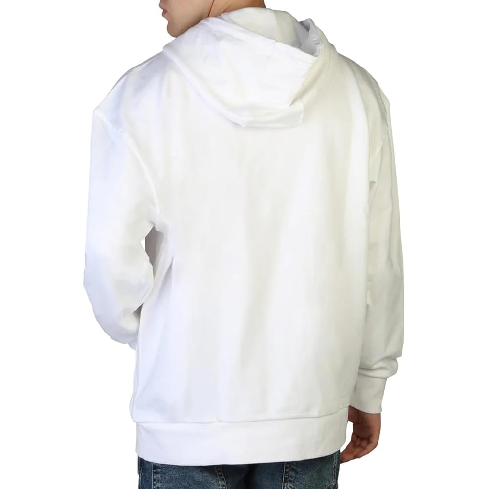 [Tommy Hilfiger] [Official] Athletic Logo Hoodie DM15009 Men's Tops Parka Hood Hooded Pullover Plain One Point Gray Gray Black Black White White