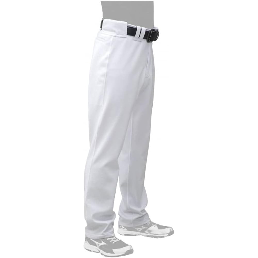 MIZUNO Baseball Uniform GACHI Uniform Pants/Baggy Type 12JD9F66 White L