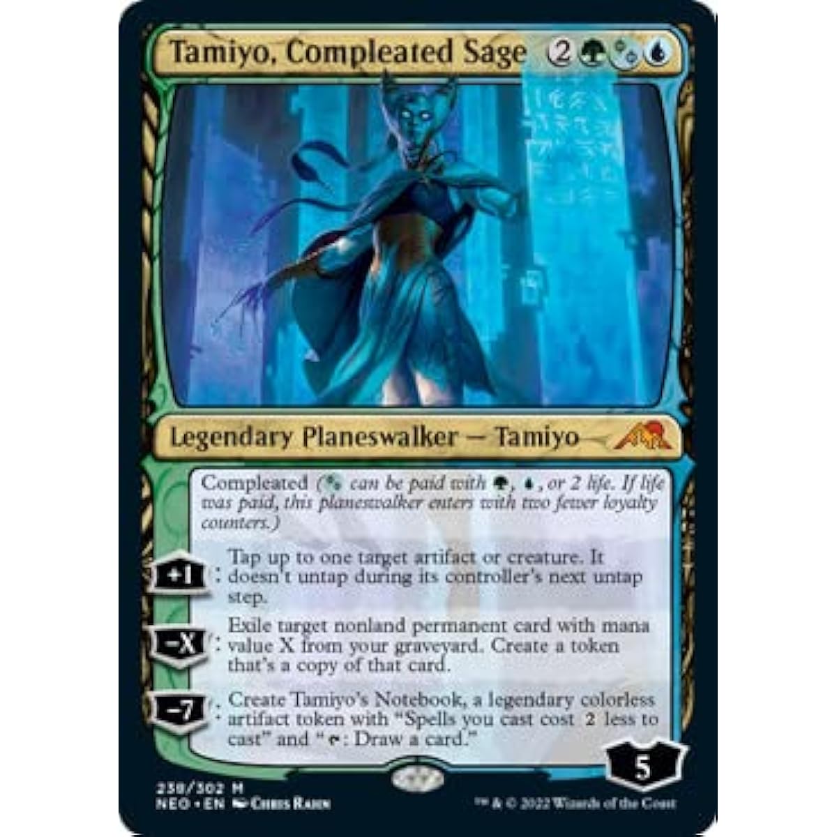 Magic: The Gathering Tamiyo Complete Sage (238) Kamikawa: Neon Dynasty