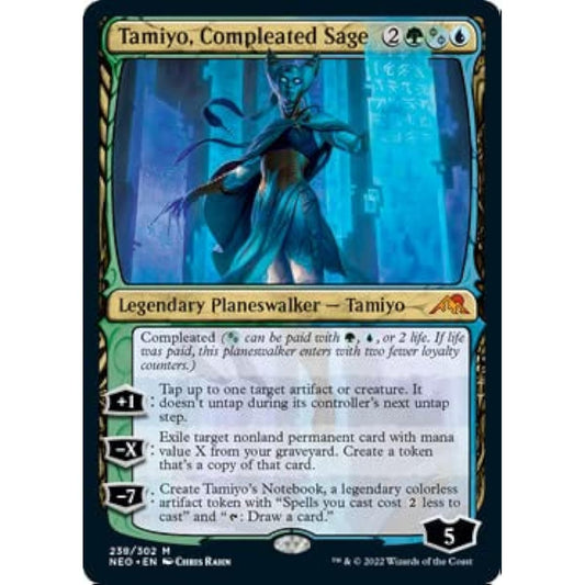 Magic: The Gathering Tamiyo Complete Sage (238) Kamikawa: Neon Dynasty