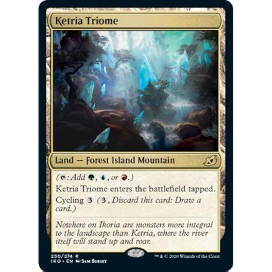 Magic: The Gathering - Ketoria Triome - Ikoria: Lair of the Behemoth