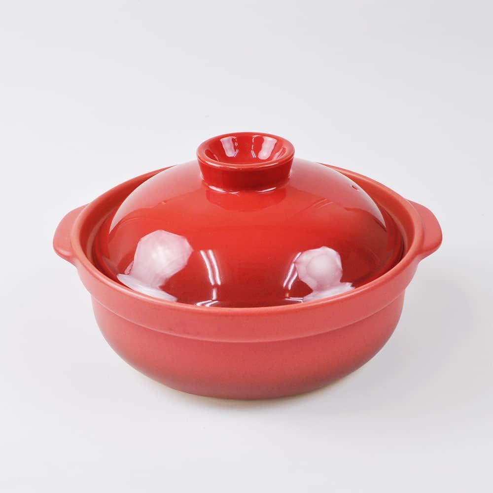 [Made in Japan, Mino Ware] Banquet No. 7 Earthen Pot Baked [For 1 to 2 people, Stylish, Made in Japan, Direct Fire KOYO] Microwave/Oven Safe