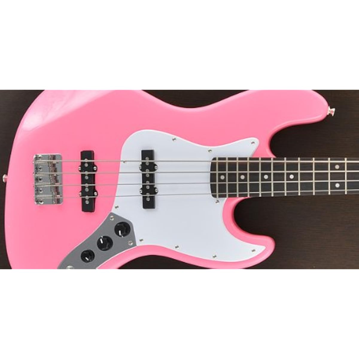 PLAYTECH Electric Bass JB420 PINK