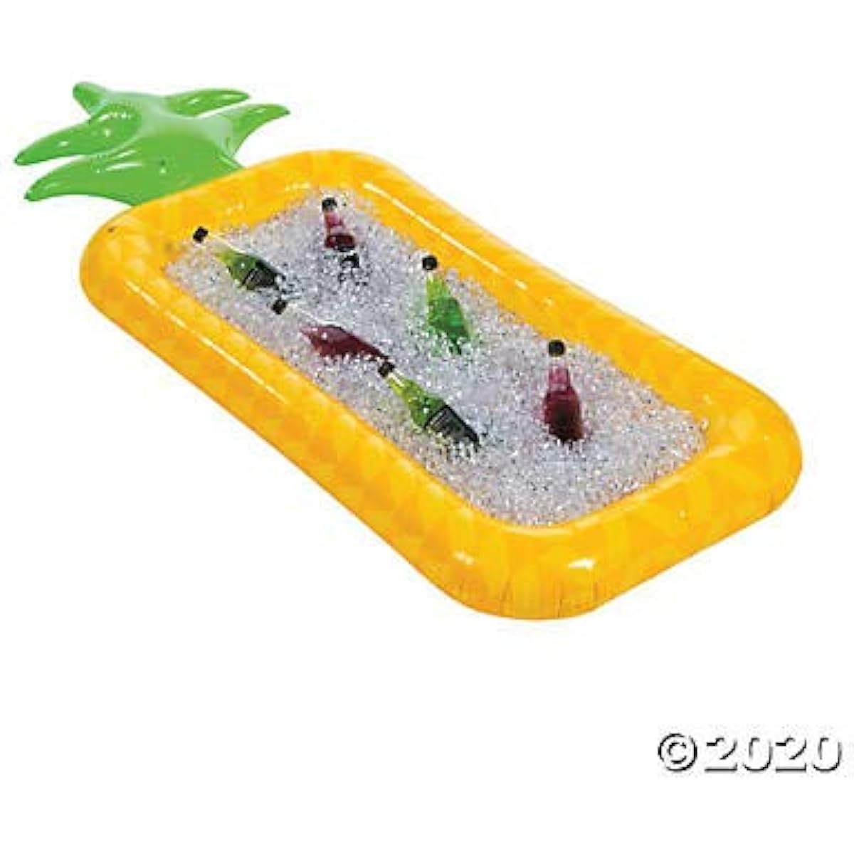 Fun Express Pineapple Inflatable Cooler Toy Inflatable Inflatable Cooler 1 Piece