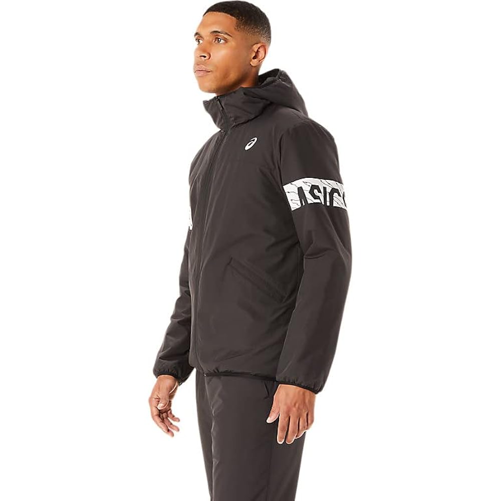 [ASICS] Training Wear CROPPED Filled Breaker Hoodie Jacket 2031D048 Men's
