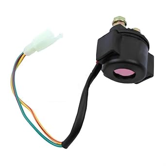 Motorcycle Starter Relay 1~8pcs ATV 50cc 125cc 150cc 250cc Gy6 Solenoid Relay Durable Motorcycle Start Relay Portable Motorcycle Electric Starter