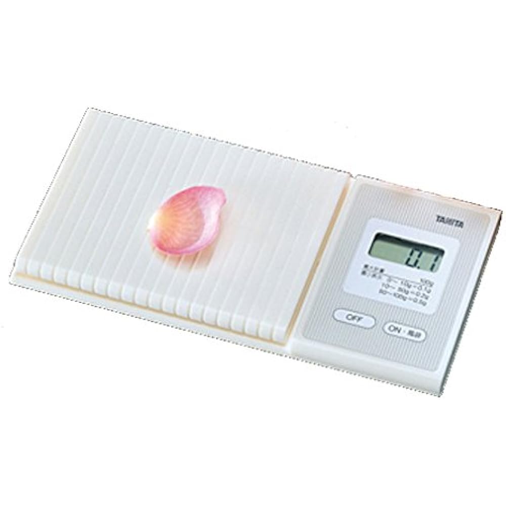 Tanita scale portable scale made in Japan 100g 0.1g unit pocketable scale 1476 WH