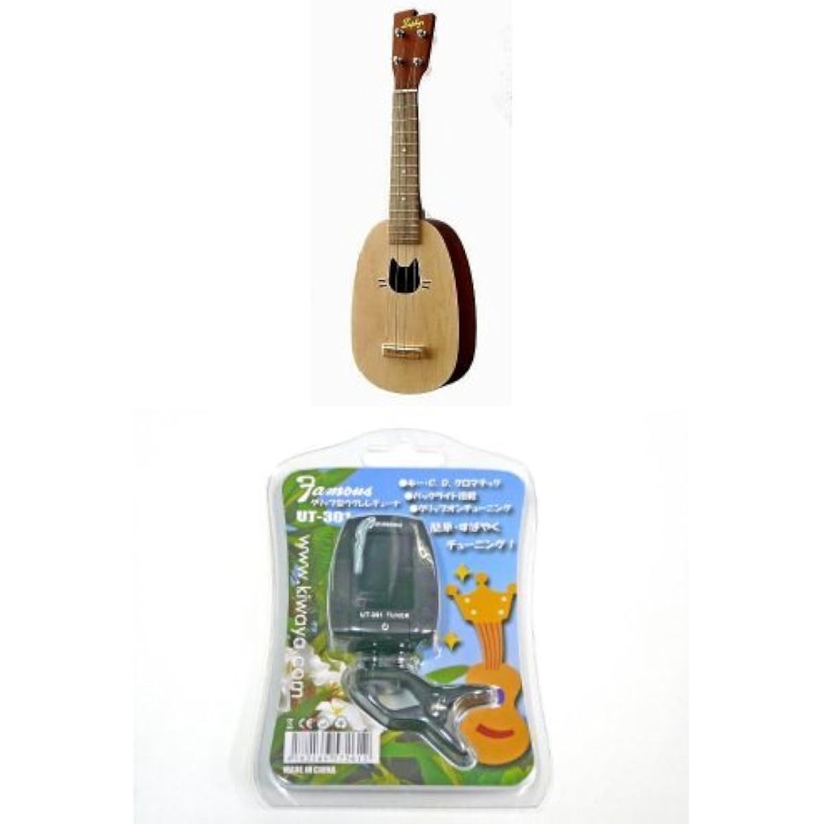 [Soft Case Set] ZEPHYR Ukulele SP-15 Soprano Size Cat