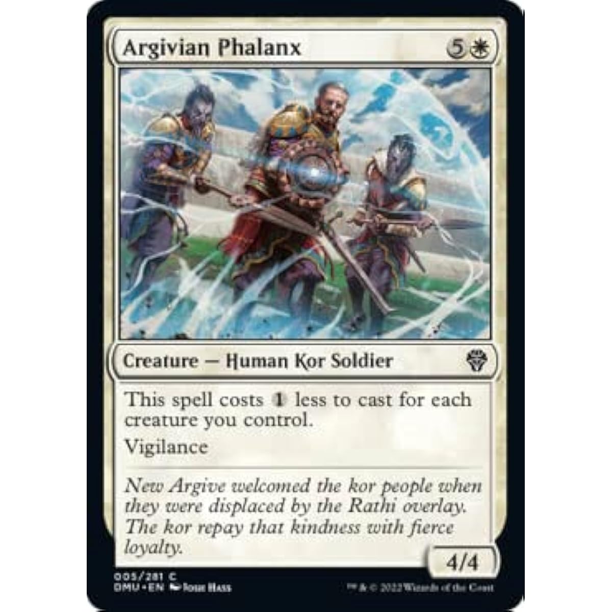 Magic: The Gathering - Argyrian Phalanx (005) - Foil - Dominaria United