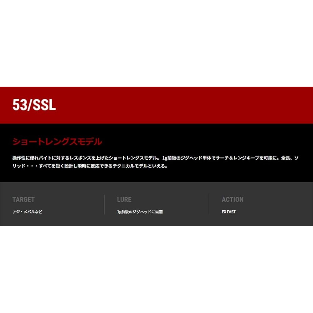 Tailwalk Rod Ajisto TZ 53/SSL