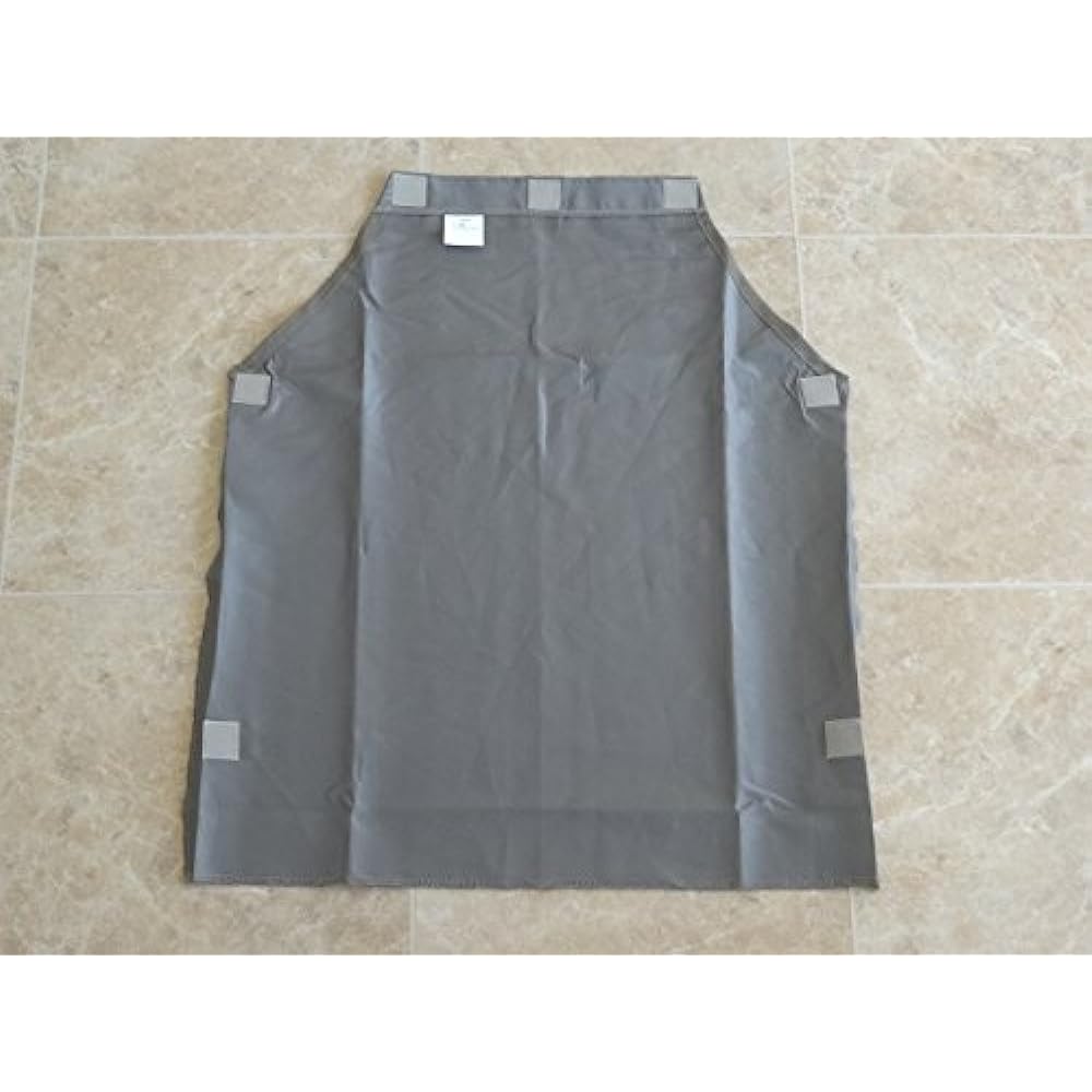 [Luna Panda] [Made in Japan] Apron made of material that prevents electromagnetic waves (electromagnetic waves) (OA apron) [Convenient and washable] (For men, also suitable for pregnant women) (Anti-electromagnetic apron) [Also great as a gift for Mother