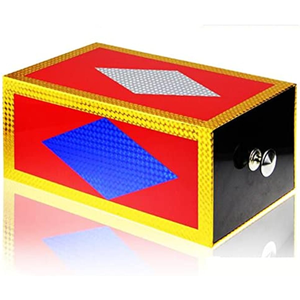Drawer Box (Clear) Transparent Magic Trick Production Item Box Appears Stage Illusion Gimmick Fun Professional Magician