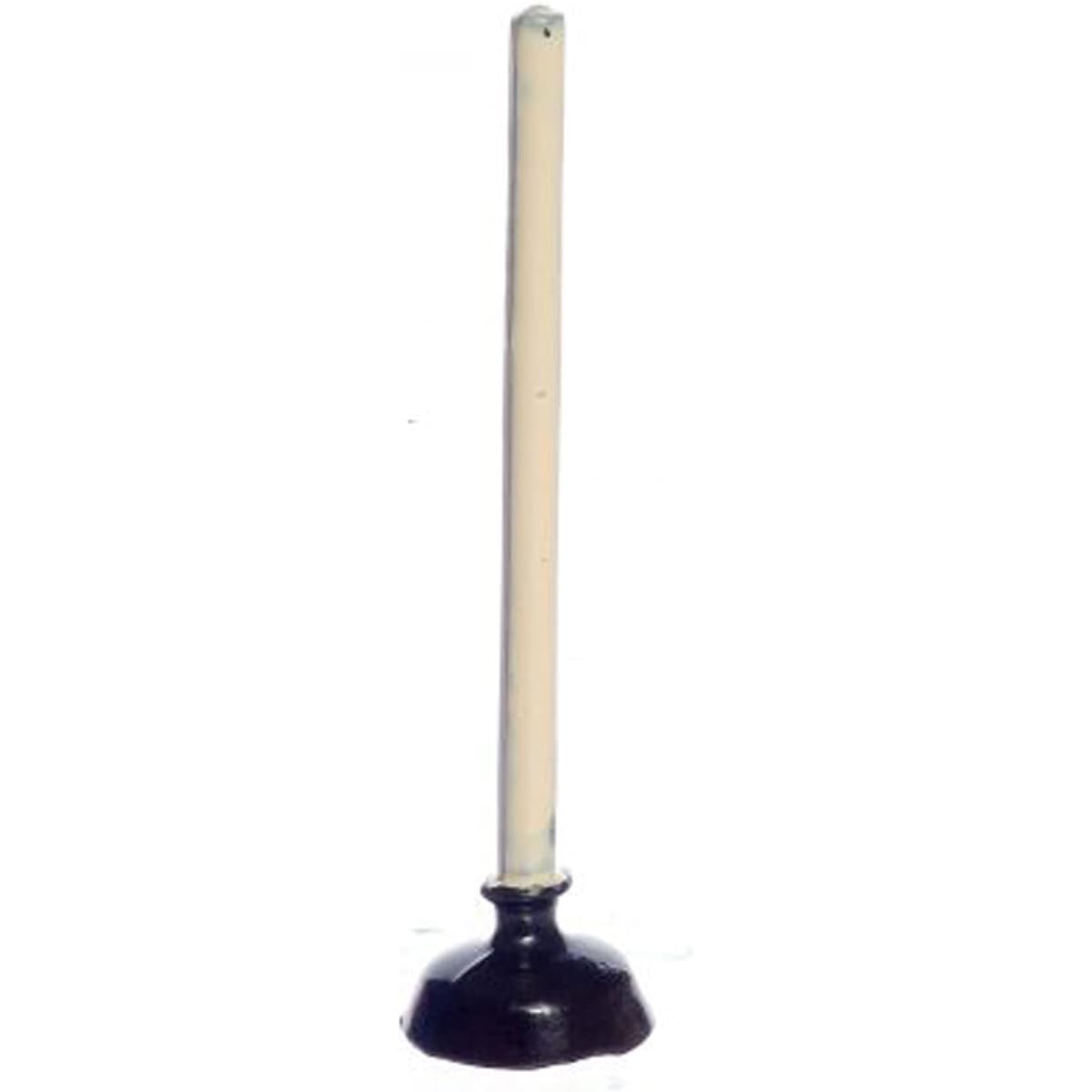 dollhouse miniature bathroom plunger