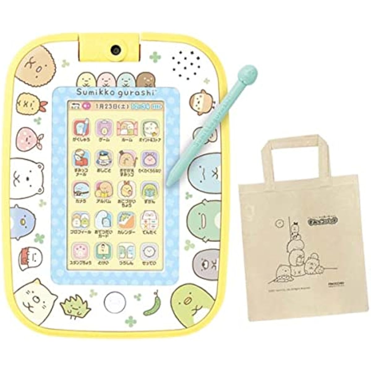 [Bonus original bag included] Sumikko Gurashi Let's play and learn more! Sumikko Pad