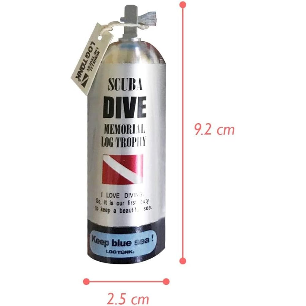 Diving accessories log tank present for men women made in Japan scuba diving BBC BBC